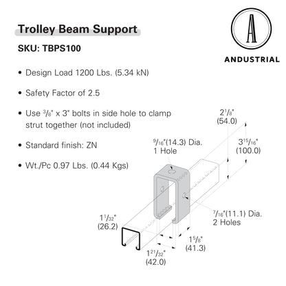 Trolley Beam Support