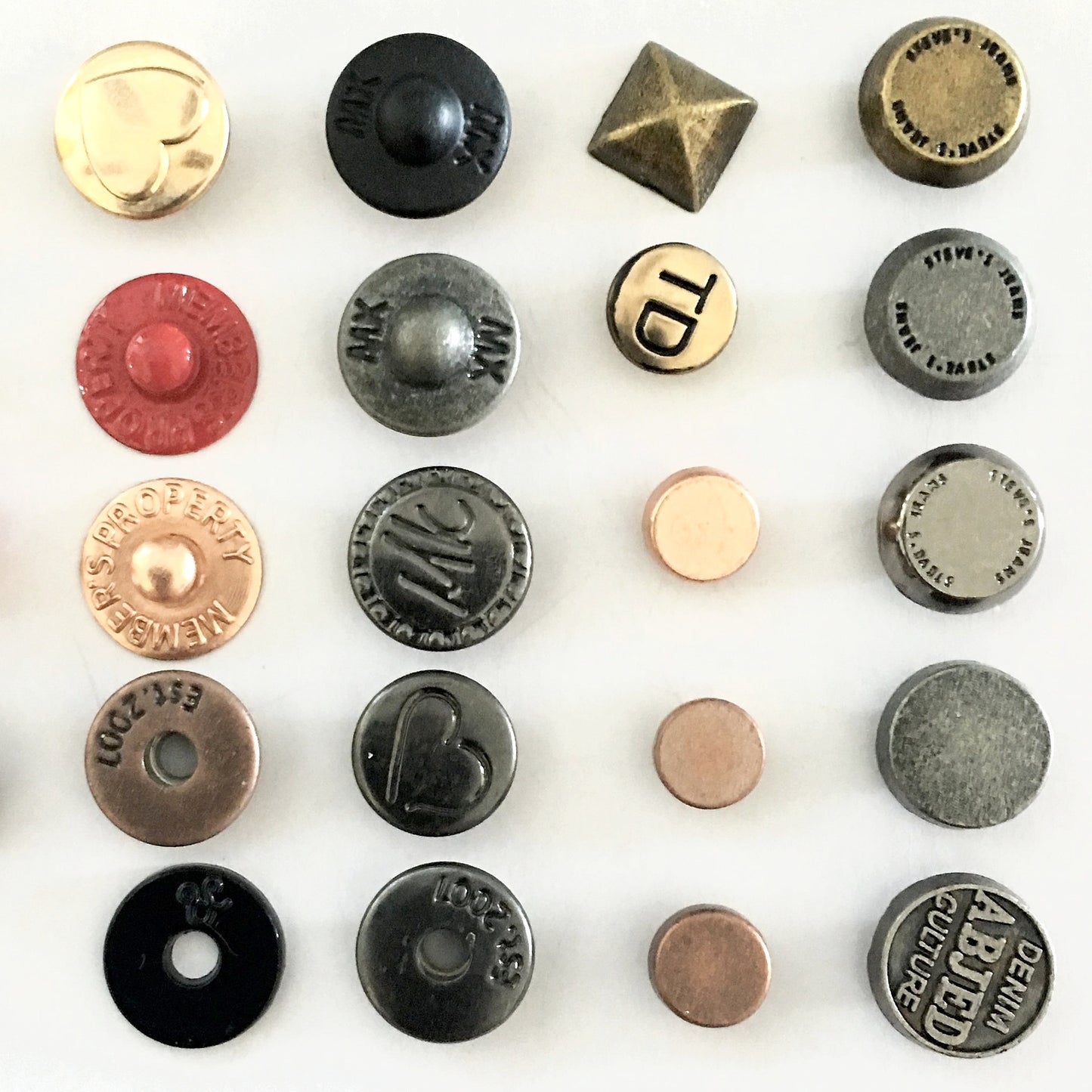 High Quality Metal Jeans Rivets and Studs